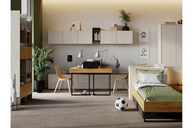 Rathmore Bokhylla 44x40 cm Light wood - Opbevaring - Hylder & Reoler - Bogreol