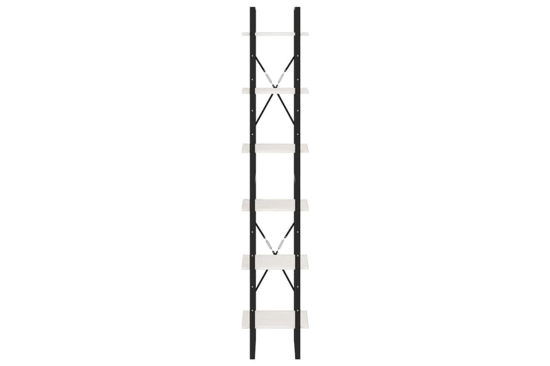 reol 40x30x210 cm massivt fyrretræ hvid - Hvid - Opbevaring - Hylder & Reoler - Bogreol