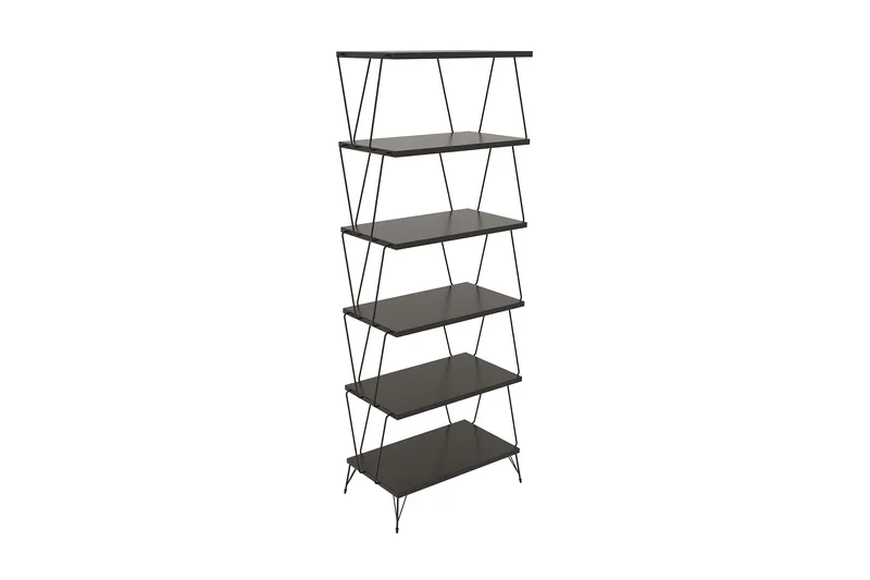 Reol Igazz Reol 48x31 cm 5 Hylder Antracit, undefined