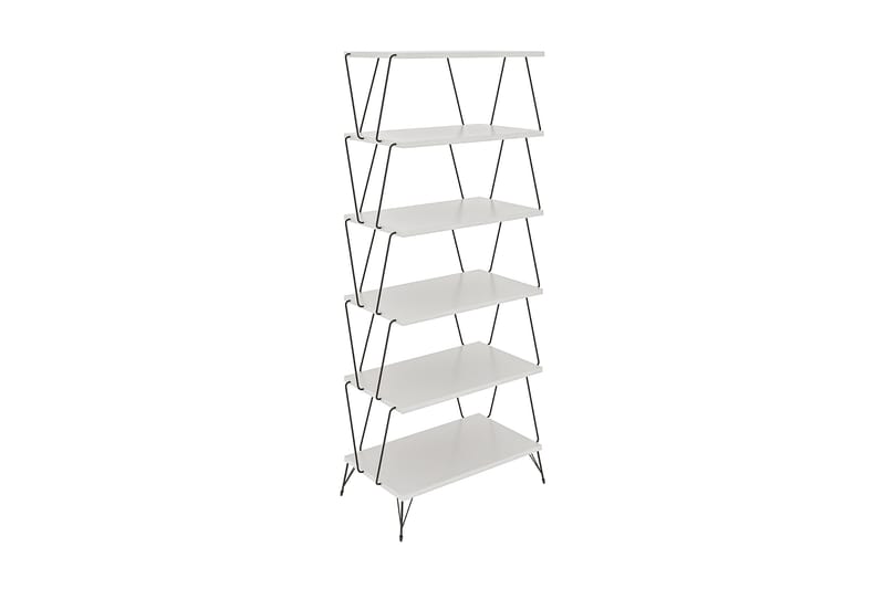 Reol NO_BRAND Igazz Reol 48x31 cm 5 Hylder Vit - Opbevaring - Hylder & Reoler - Bogreol