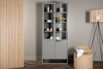 Reol Venture Home Bakal Bogreol 80x40,5x190 cm Ljusgrå - Opbevaring - Hylder & Reoler - Bogreol
