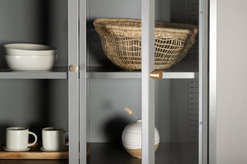 Reol Venture Home Bakal Bogreol 80x40,5x190 cm Ljusgrå - Opbevaring - Hylder & Reoler - Bogreol