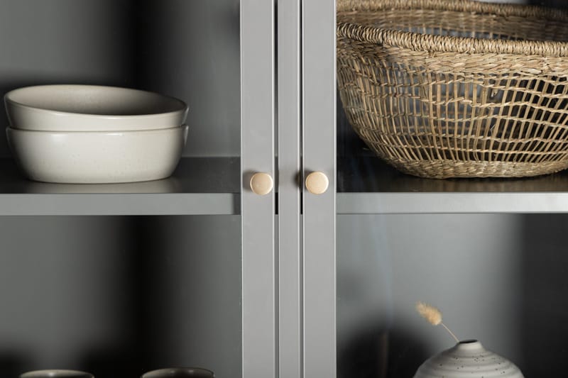 Reol Venture Home Bakal Bogreol 80x40,5x190 cm Ljusgrå - Opbevaring - Hylder & Reoler - Bogreol