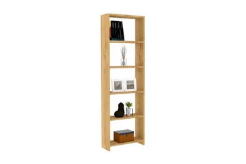 Rinorea Bogreol 160 cm i Eg - Brun - Opbevaring - Hylder & Reoler - Bogreol