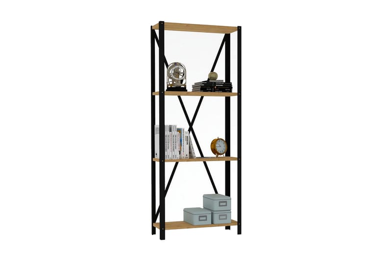 Rinorea Bogreol 60x149,5 cm - Blå - Opbevaring - Hylder & Reoler - Bogreol