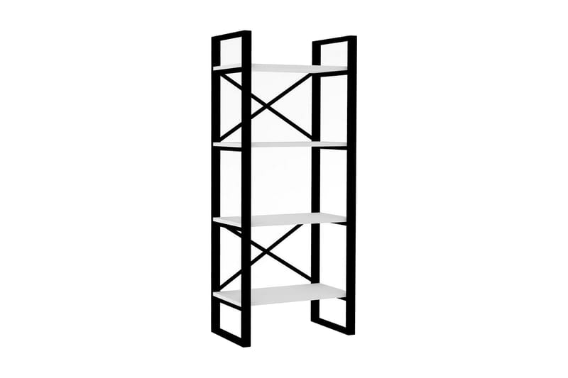 Rinorea Bogreol 66x150 cm - Hvid - Bogreol