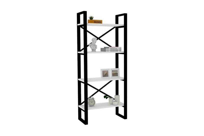 Rinorea Bogreol 66x150 cm - Hvid - Opbevaring - Hylder & Reoler - Bogreol