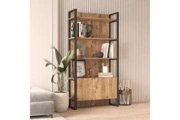 Rinorea Bogreol 90 cm i Eg - Lysebrun - Opbevaring - Hylder & Reoler - Bogreol