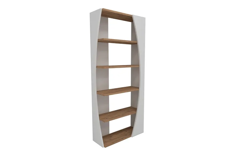 Selge Bogreol 63,6 cm i Eg - Hvid - Opbevaring - Hylder & Reoler - Bogreol
