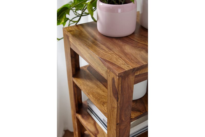 Shalanta Bogreol 44 cm i Valnød - Brun - Opbevaring - Hylder & Reoler - Bogreol