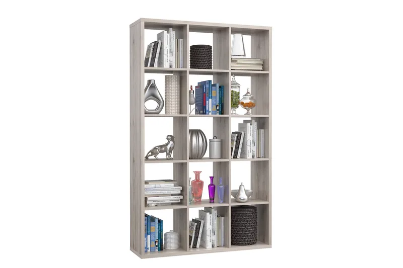 Singleton Bogreol 107 cm i Eg, Lysebrun