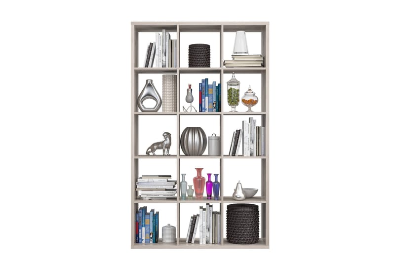 Singleton Bogreol 107 cm i Eg - Lysebrun - Opbevaring - Hylder & Reoler - Bogreol