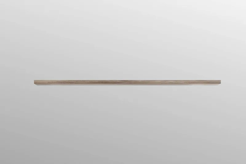 Talebi Hylde 25x200 cm - Brun - Opbevaring - Hylder & Reoler - Væghylde & vægreol