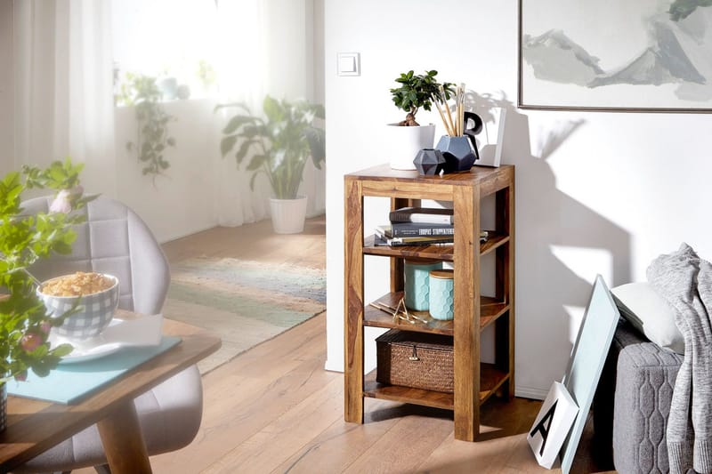 Tarman Bogreol 44 cm i Valnød, Brun