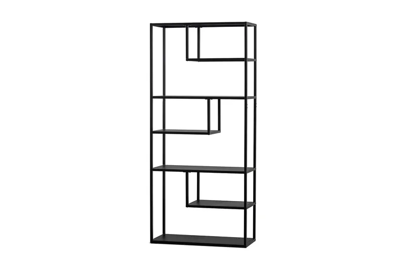 Teun reol 35x85 cm, Sort