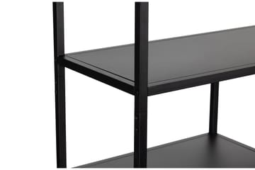 Teun Smal Bogreol 35 cm i Metal - Sort - Opbevaring - Hylder & Reoler - Bogreol