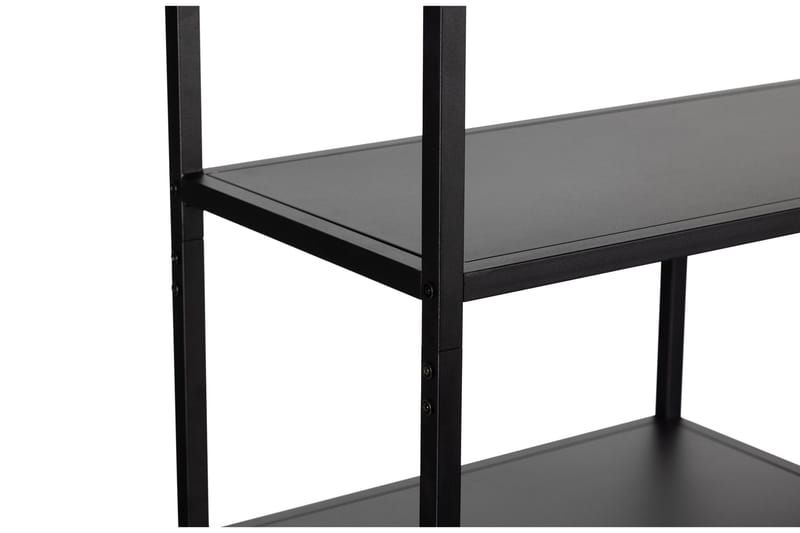 Teun Smal Bogreol 35 cm i Metal - Sort - Opbevaring - Hylder & Reoler - Bogreol