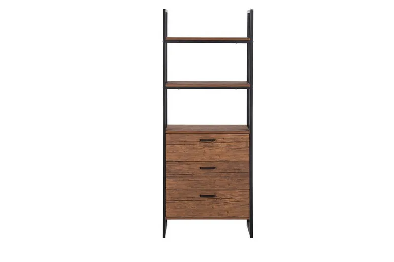 Tifton Bogreol 61 cm i Mørkt Træ - Brun - Opbevaring - Hylder & Reoler - Bogreol