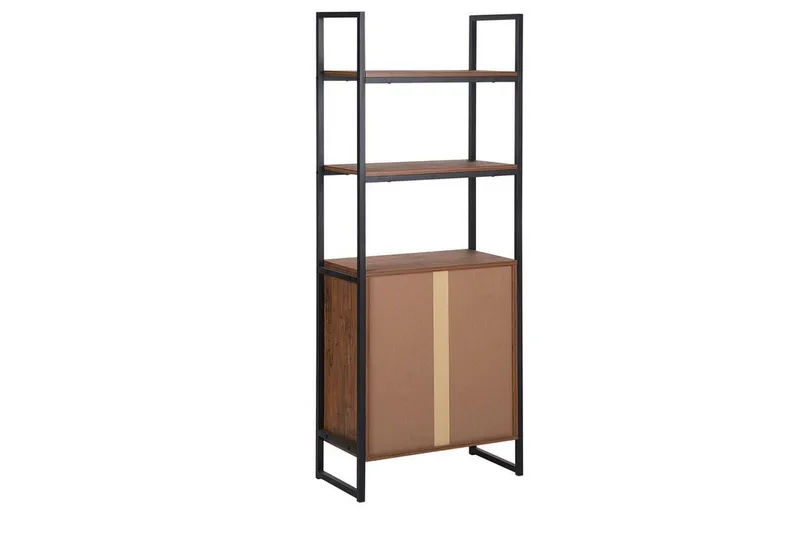Tifton Bogreol 61 cm i Mørkt Træ - Brun - Opbevaring - Hylder & Reoler - Bogreol