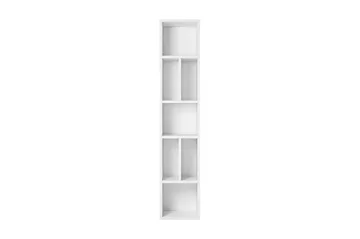 Toreno Vægmonteret Bogreol 32 cm i Malet Træ - Hvid - Opbevaring - Hylder & Reoler - Bogreol