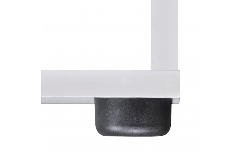 Trappeformet Bogreol/Displayhylde 107 Cm Hvid - Hvid - Opbevaring - Hylder & Reoler - Bogreol