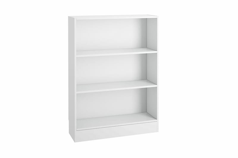 Trysil Bogreol 79 cm Lav - Hvid - Opbevaring - Hylder & Reoler - Bogreol