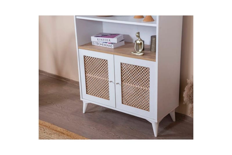 Bogreol Velin Hvid - Hvid - Opbevaring - Hylder & Reoler - Bogreol