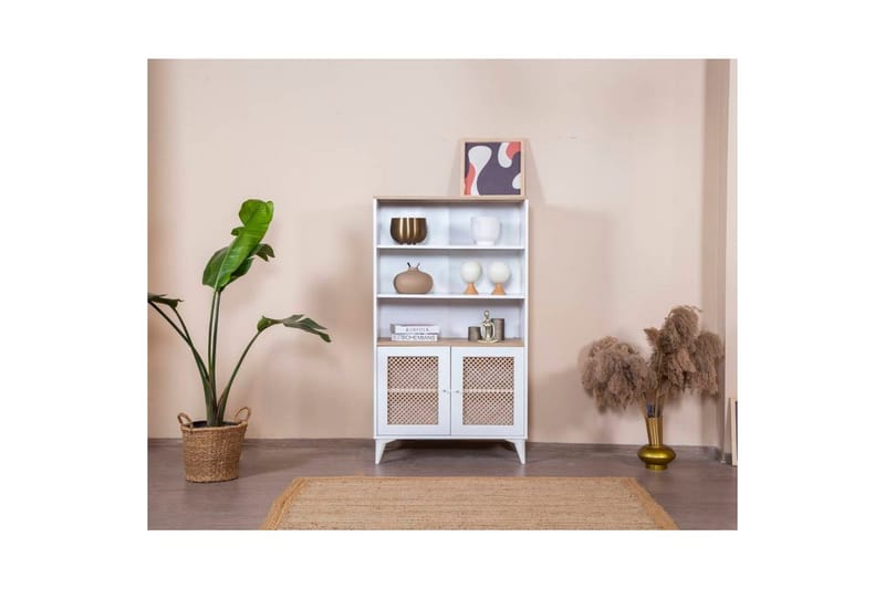 Bogreol Velin Hvid - Hvid - Opbevaring - Hylder & Reoler - Bogreol