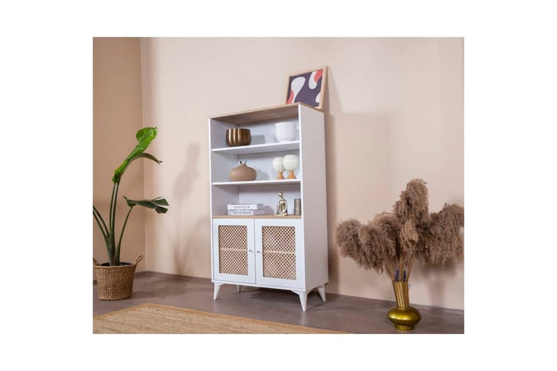 Bogreol Velin Hvid - Hvid - Opbevaring - Hylder & Reoler - Bogreol