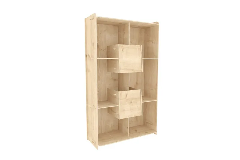 Bogreol Pana Eg, Mellemfarvet træ