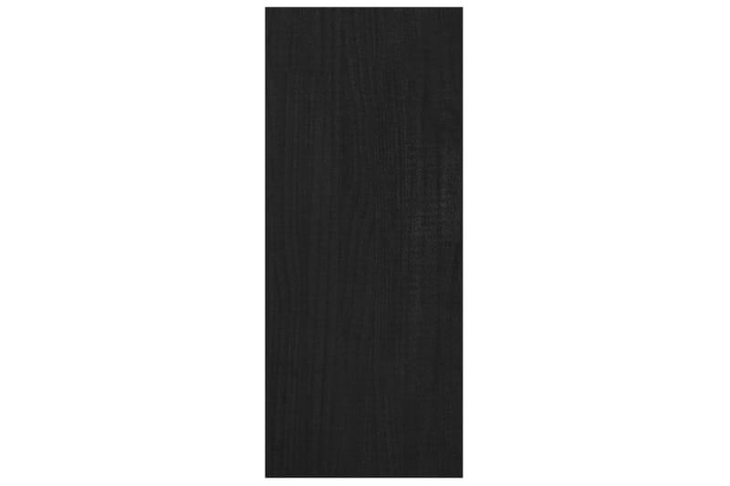 bogreol/rumdeler 100x30x71,5 cm fyrretræ sort - Sort - Opbevaring - Hylder & Reoler - Bogreol