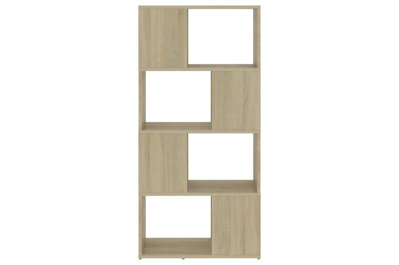 bogreol/rumdeler 60x24x124,5 cm spånplade sonoma-eg - Brun - Opbevaring - Hylder & Reoler - Bogreol