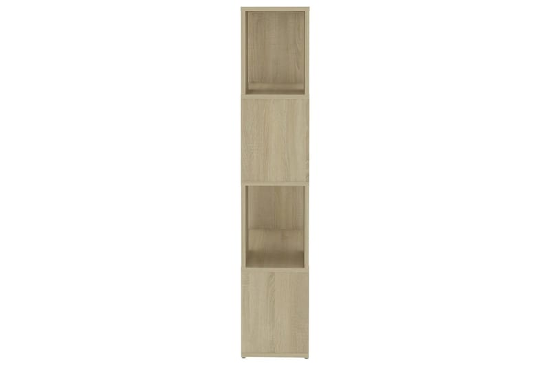 bogreol/rumdeler 60x24x124,5 cm spånplade sonoma-eg - Brun - Opbevaring - Hylder & Reoler - Bogreol