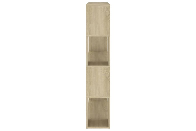 bogskab/rumdeler 100x24x124 cm spånplade sonoma-eg - Brun - Opbevaring - Hylder & Reoler - Bogreol