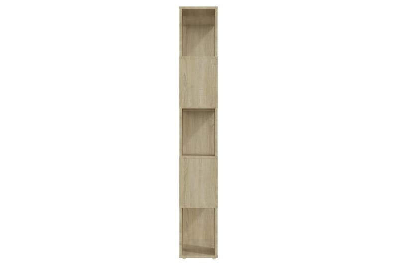 bogskab/rumdeler 60x24x155 cm spånplade sonoma-eg - Brun - Opbevaring - Hylder & Reoler - Bogreol