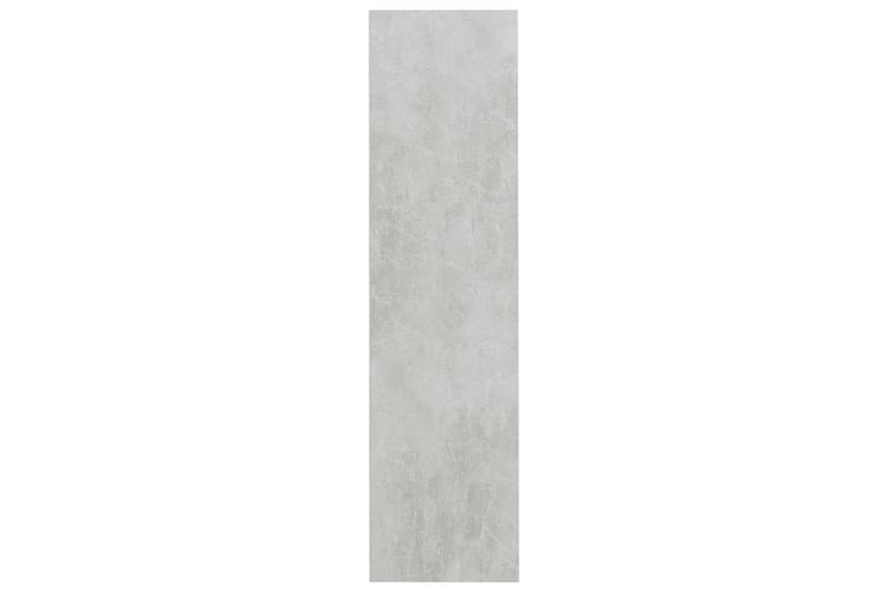bogskab/tv-skab 36 x 30 x 114 cm spånplade betongrå - Bogreol