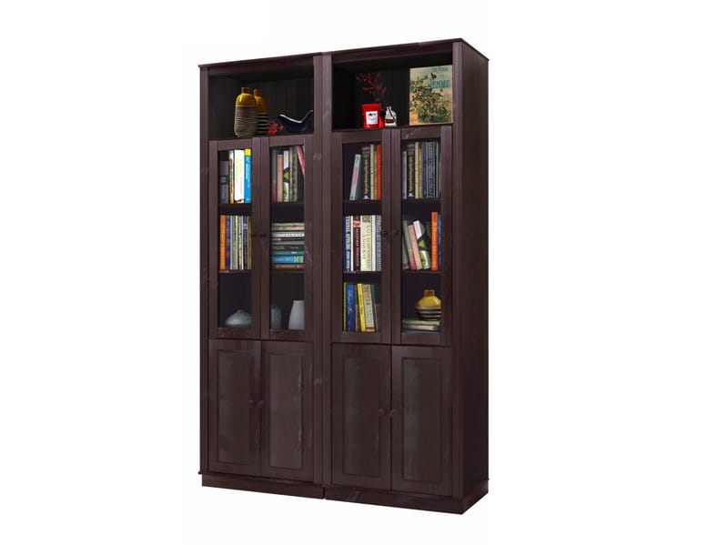Bokhylla Loft24 Havana/lack - Havana/lak - Opbevaring - Tøjopbevaring - Garderobeskabe - Garderobedør - Foldedør garderobe