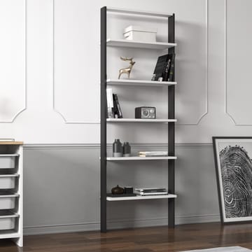 Branik Bogreol 61x180x25 cm - Antracit/Hvid - Opbevaring - Hylder & Reoler - Bogreol