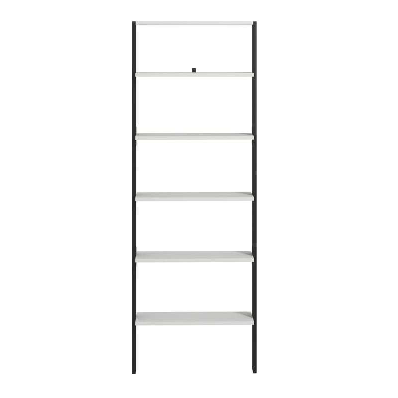 Branik Bogreol 61x180x25 cm - Antracit/Hvid - Opbevaring - Hylder & Reoler - Bogreol