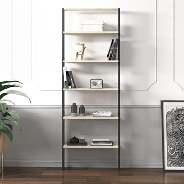 Branik Bogreol 61x180x25 cm - Travertine/Anthracite - Opbevaring - Hylder & Reoler - Bogreol