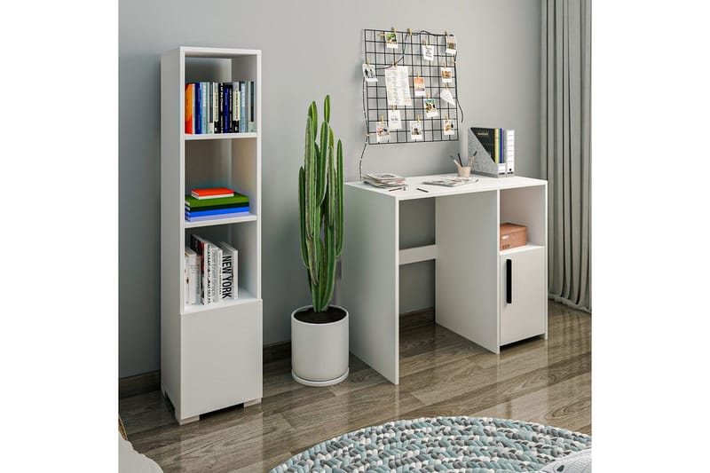 Brenn Bogreol 31 cm - Hvid - Opbevaring - Hylder & Reoler - Bogreol