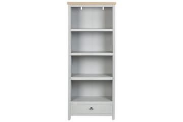 Clio Bogreol med 4 Hylder 72 cm i Malet Træ - Lysegrå - Opbevaring - Hylder & Reoler - Bogreol