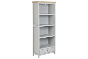 Clio Bogreol med 4 Hylder 72 cm i Malet Træ - Lysegrå - Opbevaring - Hylder & Reoler - Bogreol