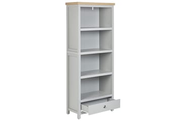 Clio Bogreol med 4 Hylder 72 cm i Malet Træ - Lysegrå - Opbevaring - Hylder & Reoler - Bogreol