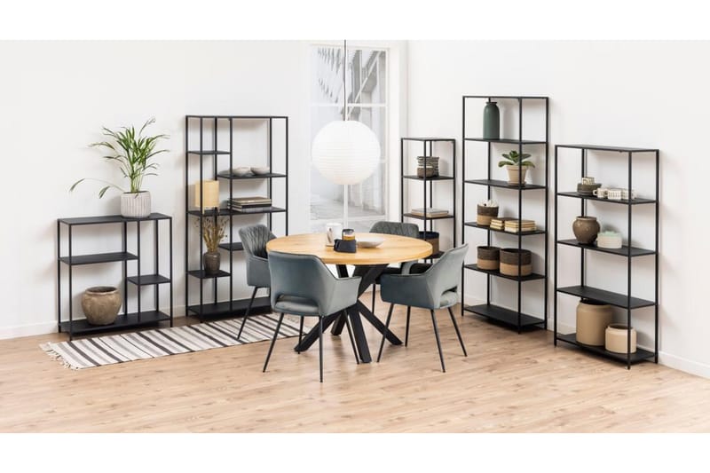 Crabtree Bogreol 69,5 cm - Sort - Opbevaring - Hylder & Reoler - Bogreol