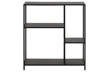 Crabtree Bogreol 79,5 cm i Metal - Sort - Opbevaring - Hylder & Reoler - Bogreol