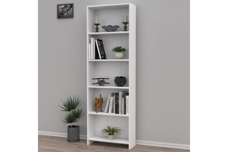 Crala Reol 56 cm - Hvid - Opbevaring - Hylder & Reoler - Bogreol