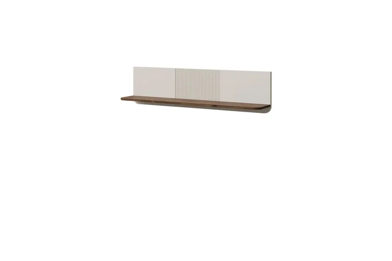 Cucina Væghylde 120x22 cm - Beige/Brun - Opbevaring - Hylder & Reoler - Væghylde & vægreol