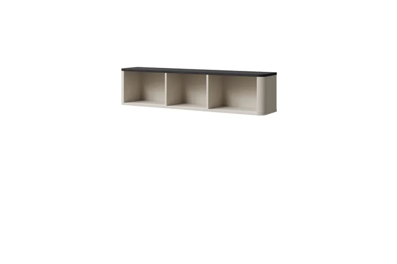 Cucina Væghylde 130x25 cm, Beige/Grå