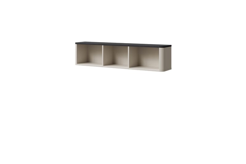 Cucina Væghylde 130x25 cm - Beige/Grå - Opbevaring - Hylder & Reoler - Væghylde & vægreol